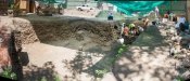 Un cementerio en pleno corazón capitalino