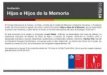 Hijas e hijos de la memoria